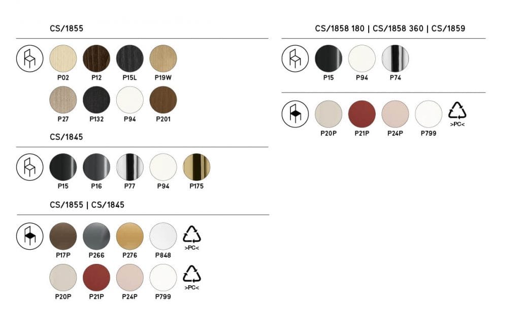 Стул из поликарбоната с подлокотниками Calligaris SAINT TROPEZ ARCH-00087139 - Вид №3