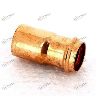 Муфта-вставка пресс 42x35 медная IBP P524304235000