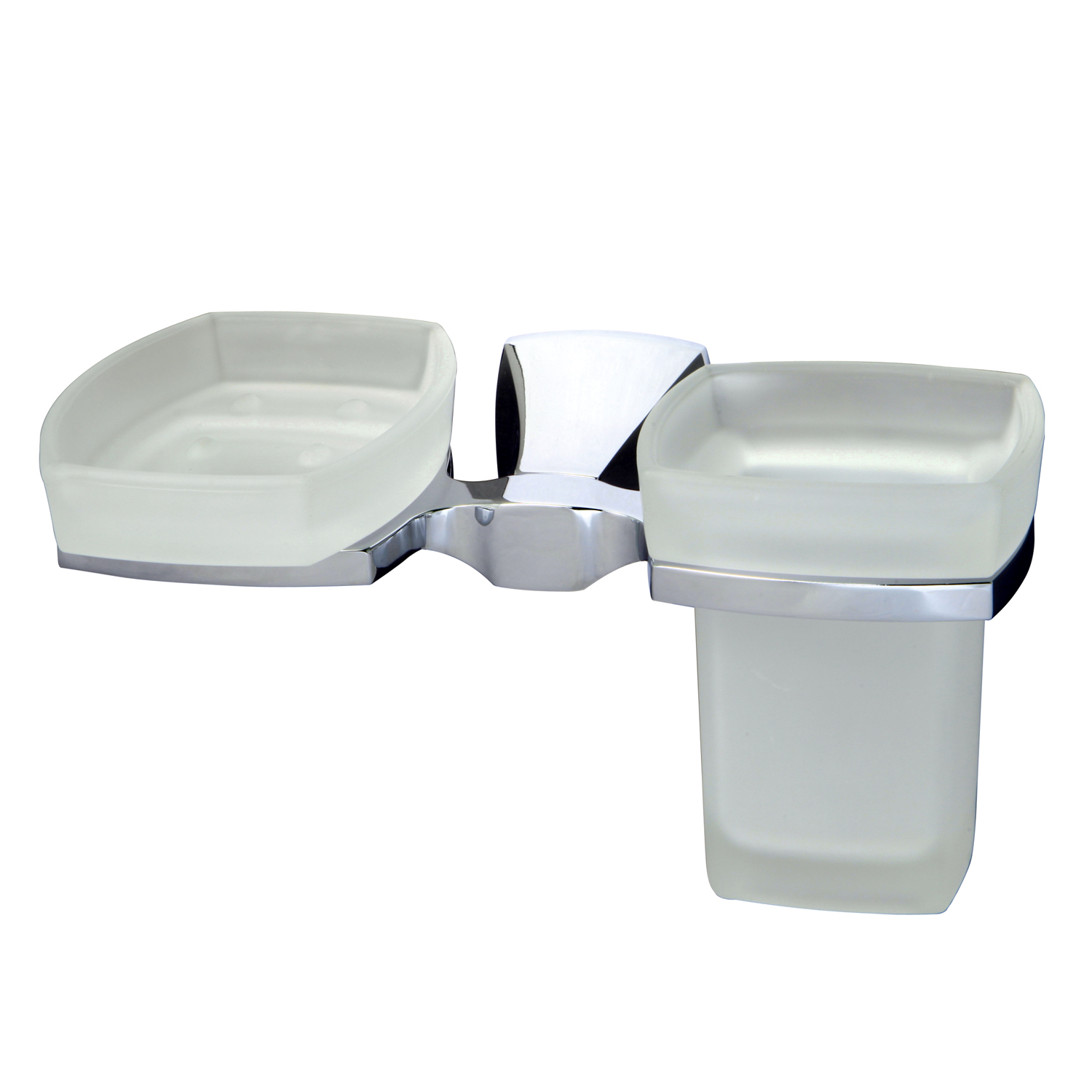 K-2526 Wern Держатель стакана и мыльницы WasserKRAFT Wern K-2500  - Вид №1