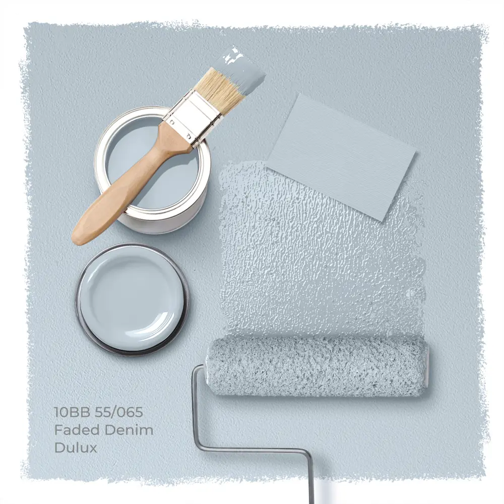 Тестер краски для стен Dulux 10BB 55/065 Faded Denim 30 мл 84870549 STLM-2190999  - Вид №3