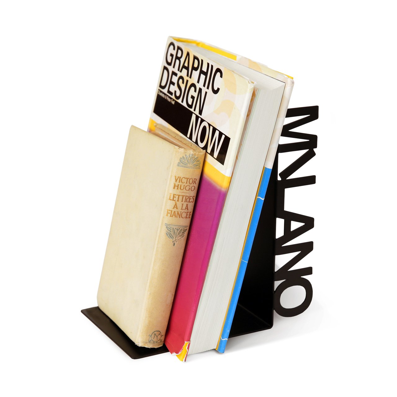 Держатель для книг "MILANO" черный BONESSI  049438 Черный  - Вид №2