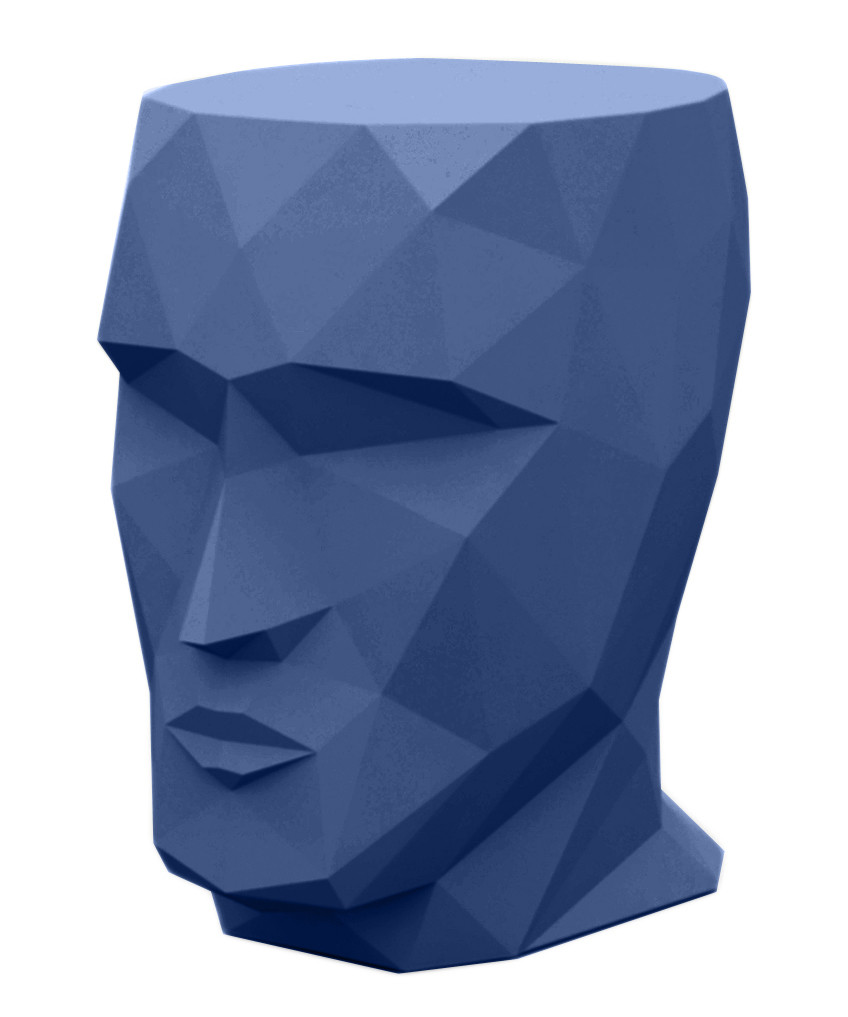 Приставной столик дизайнерский матовый синий Adan от Vondom VONDOM ADAN ОТ VONDOM 288869 Синий  - Вид №1