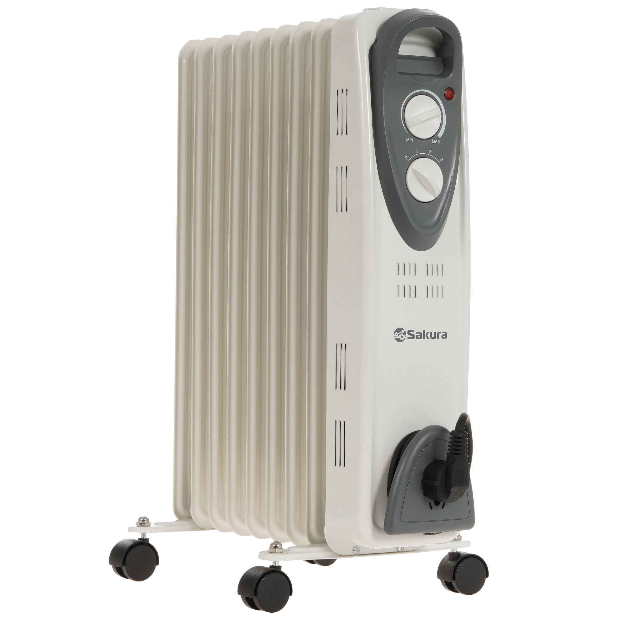 5348953 Масляный обогреватель Sakura SA-0329WG белый STDN-0025757