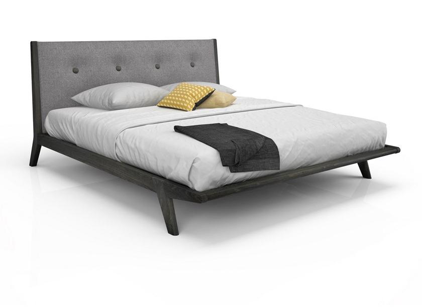 Huppé Кровать двуспальная из березы с тафтинговым изголовьем Miles 9849-20-53-21ub HUPPE - Вид №1