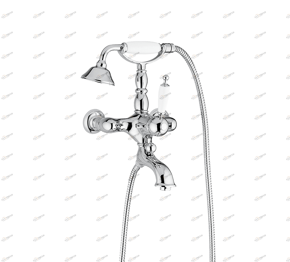 Gentry Home Смеситель для раковины, однорычажный, с автоматическим сливом 1 1/4 Thames Хром GH101503 