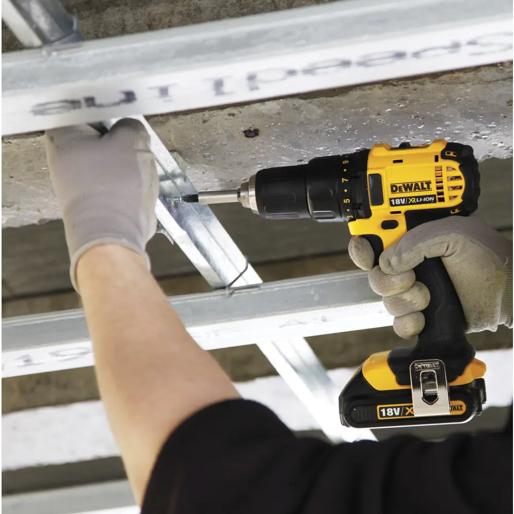 Дрель-шуруповерт аккумуляторная DeWalt DCD780C2, 18 В Li-ion 2х1.5 Ач 18787665 STLM-2024376  - Вид №5