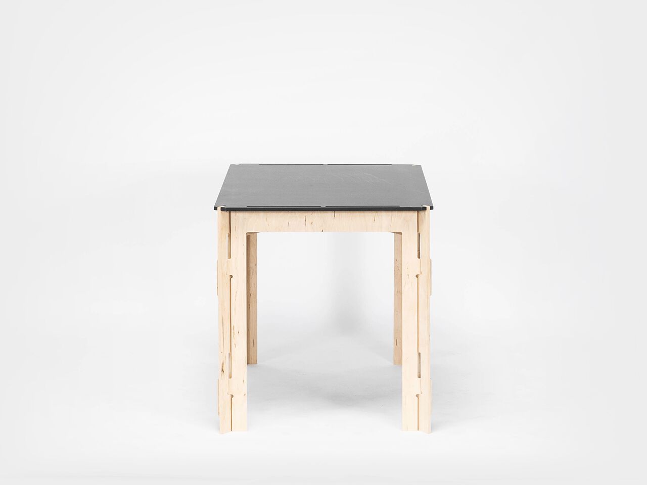 Прямоугольный рабочий стол из березы с системой кабельных втулок Esposit Karya ARCH-00041598 - Вид №1