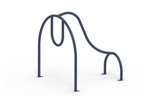 Стальная игра / скульптура с порошковым покрытием