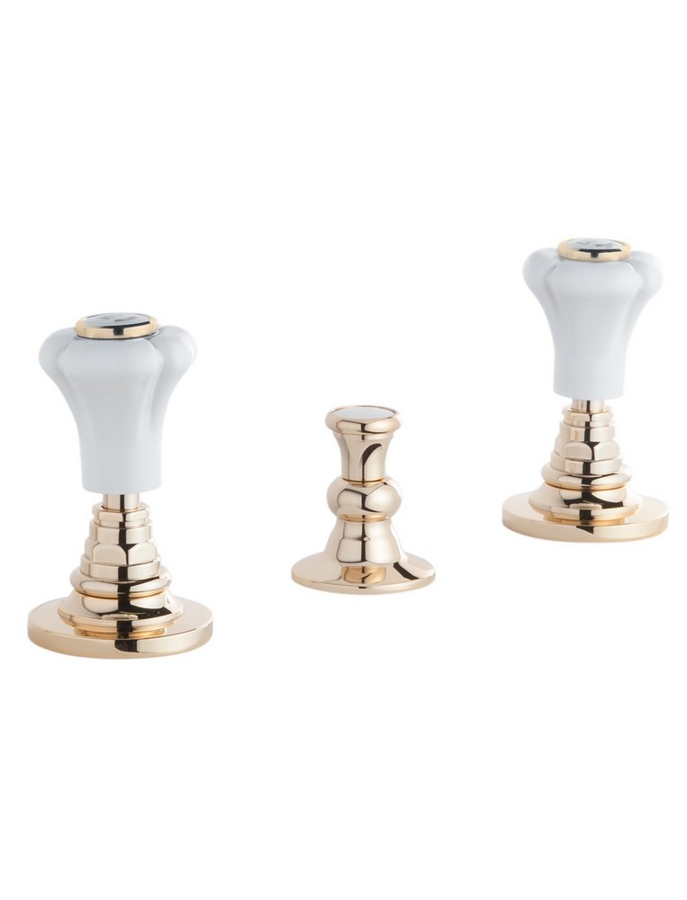 B3-149 Bellosta Rubinetterie РАЗДАЧА БАТАРЕИ ТРИ ОТВЕРСТИЯ НА БОРТУ Via Della Spiga