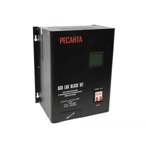 Стабилизатор напряжения Ресанта АСН Lux Black VI7 10 кВт 89428051