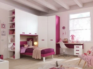 Moretti Compact Мостовая спальня из дерева