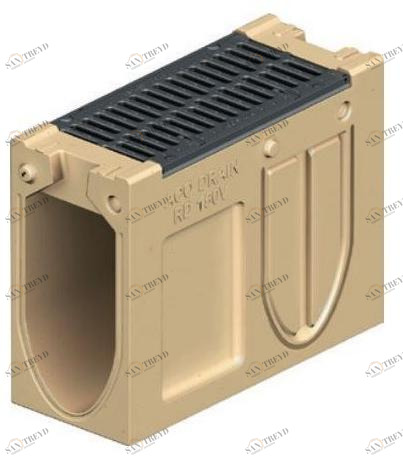 ACO PASSAVANT Бетонный дренажный канал и элемент Aco drain® monoblock rd sun-id-1419834