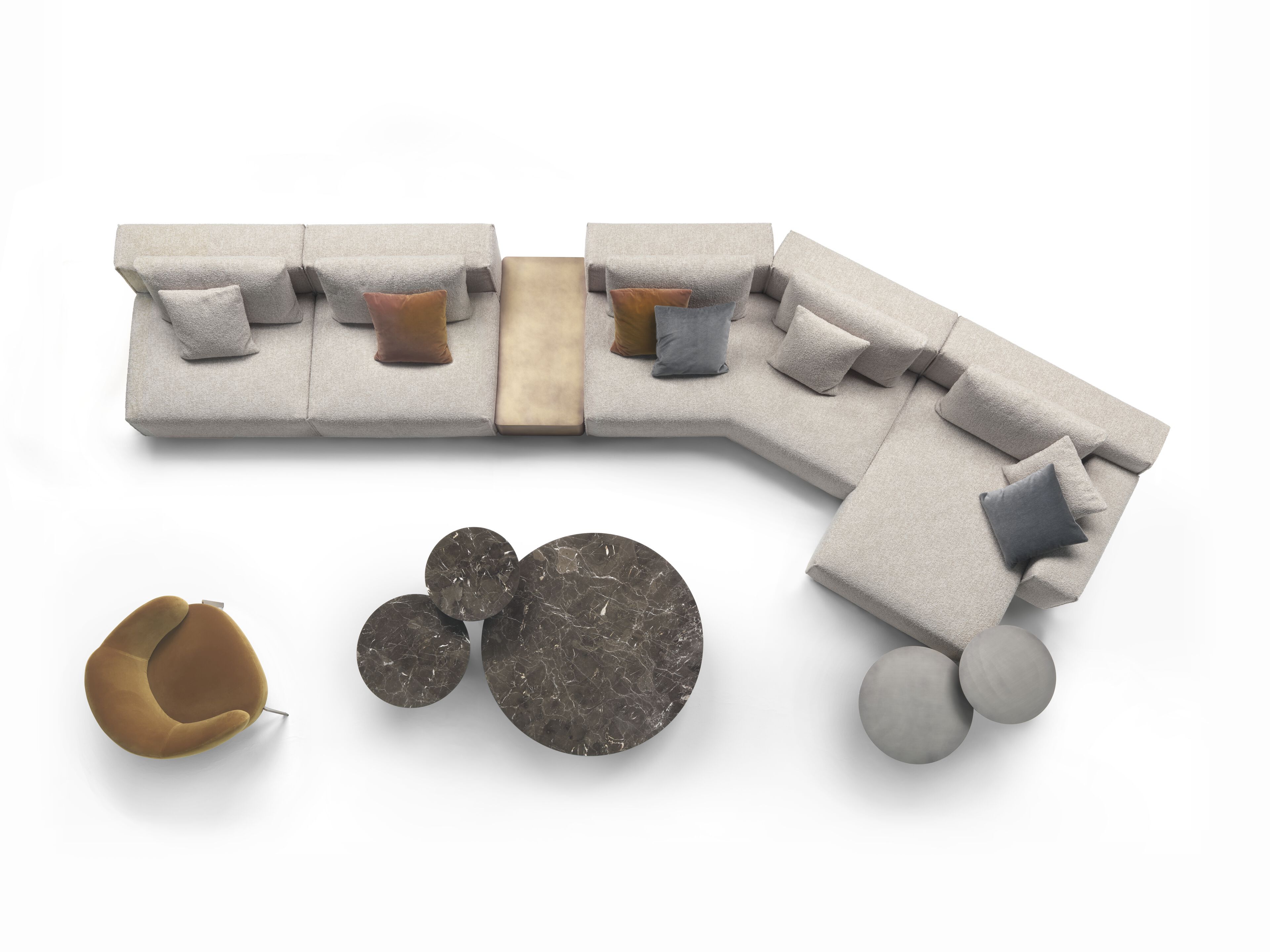 Ткань диван Marelli YANN ARCH-00001920 - Вид №3