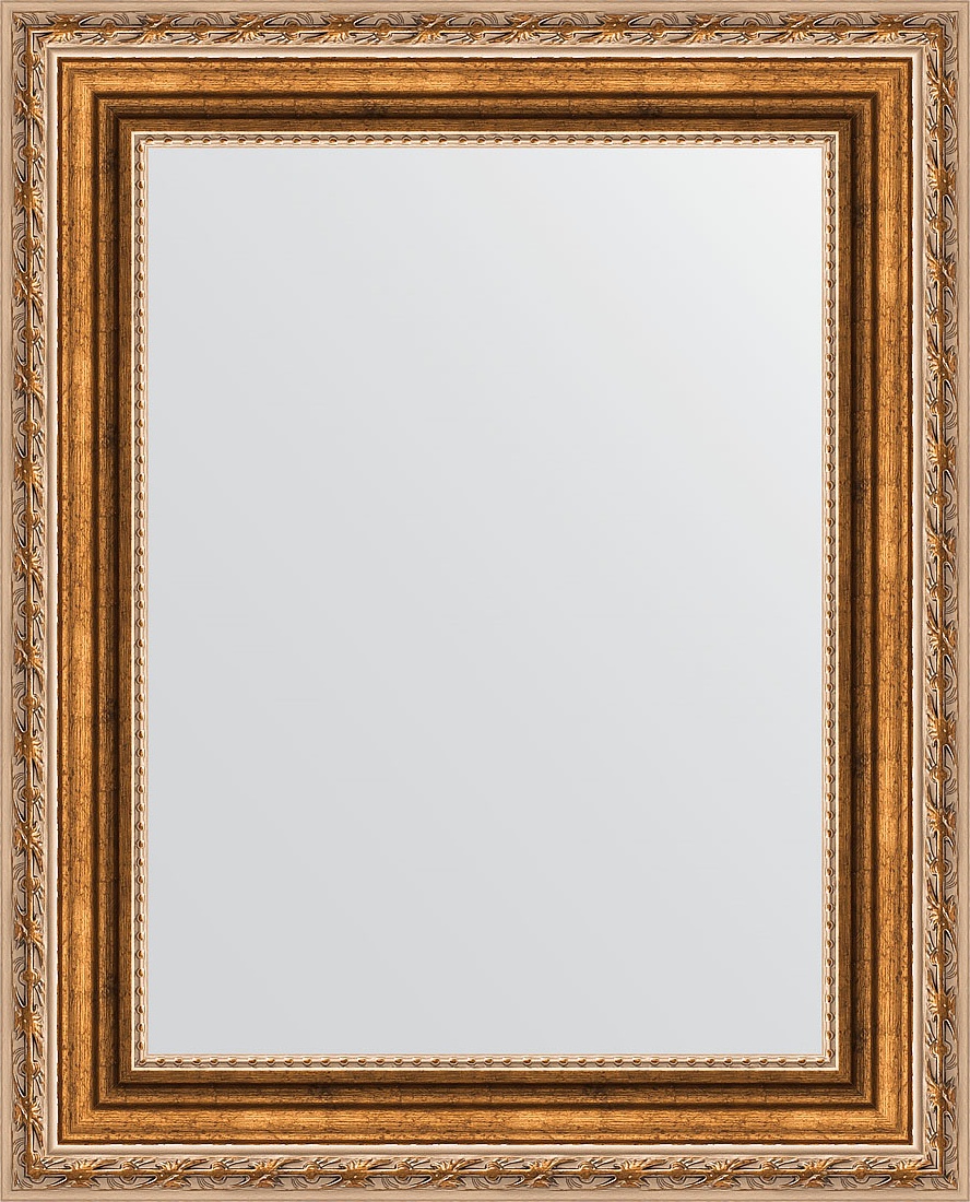 BY 3015 Зеркало в багетной раме - версаль бронза 64 mm EVOFORM Definite