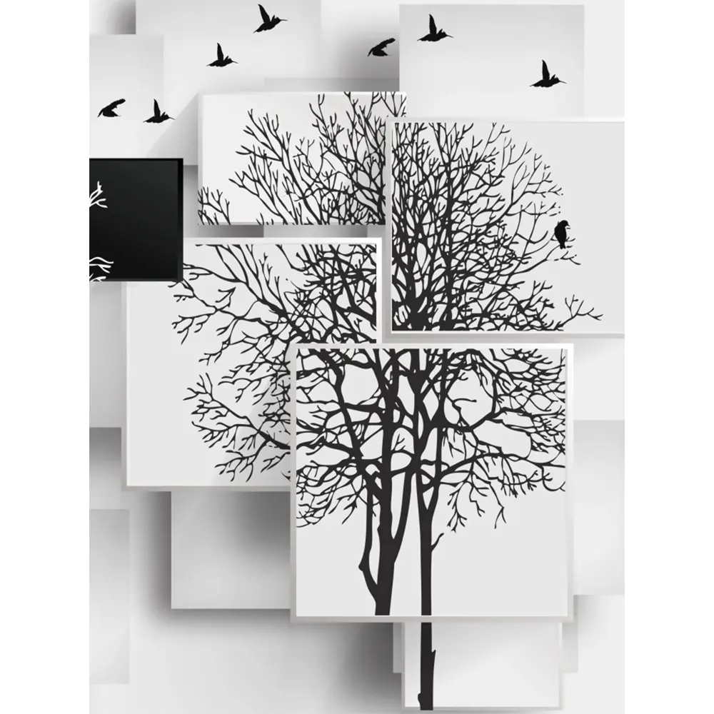 Картина модульная Абстракция 45x60 см 2 шт POSTERMARKET STLM-2111136 - Вид №2