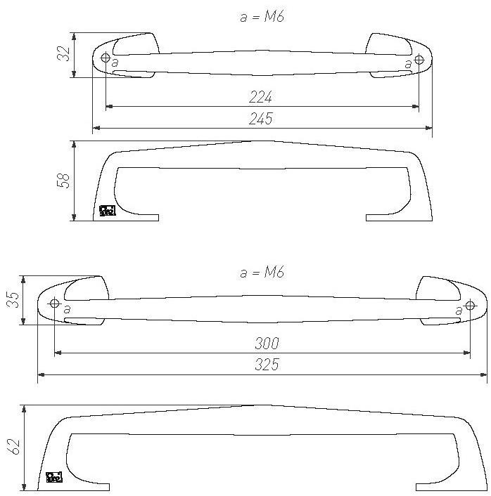 Dauby Железная ручка Pure® 11658 - Вид №5