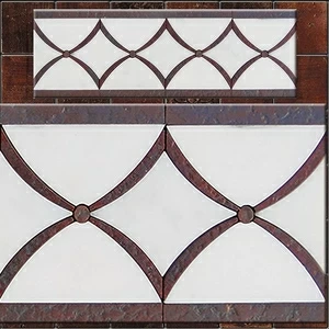 БОРДЮР ИЗ МРАМОРА FS-5 SKALINI ORNAMENTAL