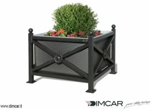 DIMCAR Кашпо металлическое для общественных мест Elite 950-r