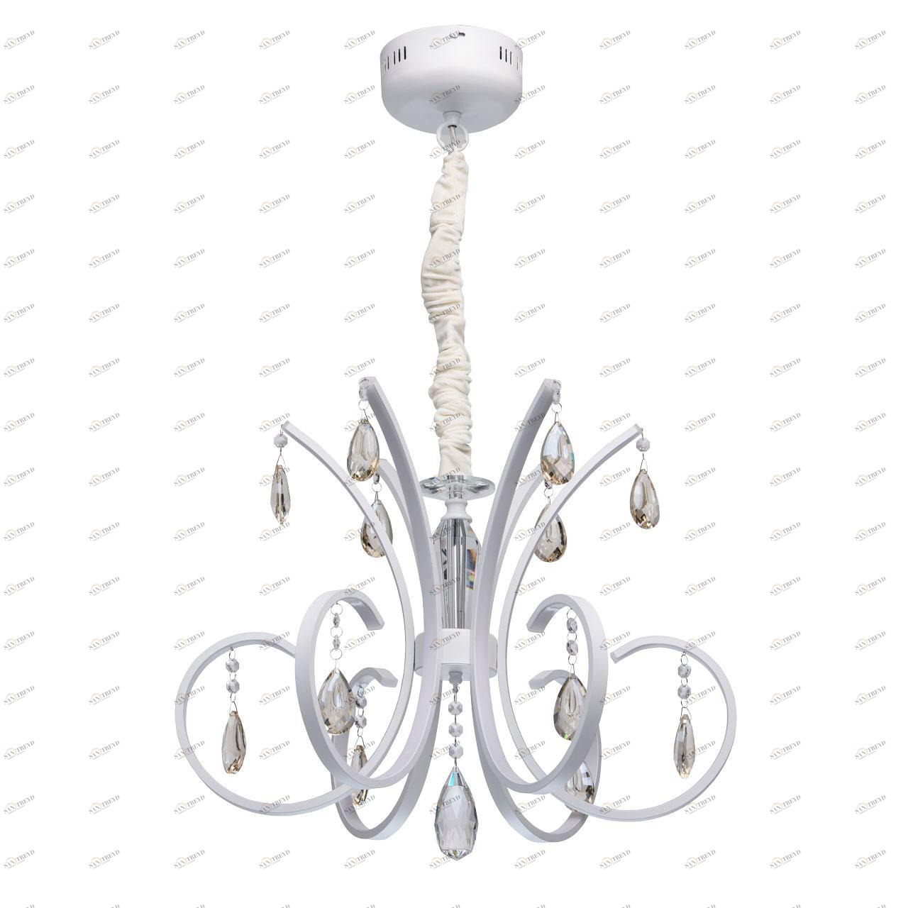 Подвесная светодиодная люстра De Markt Аурих 17 496016506 DE MARKT ДИЗАЙНЕРСКИЕ, АУРИХ 186369 Белый 