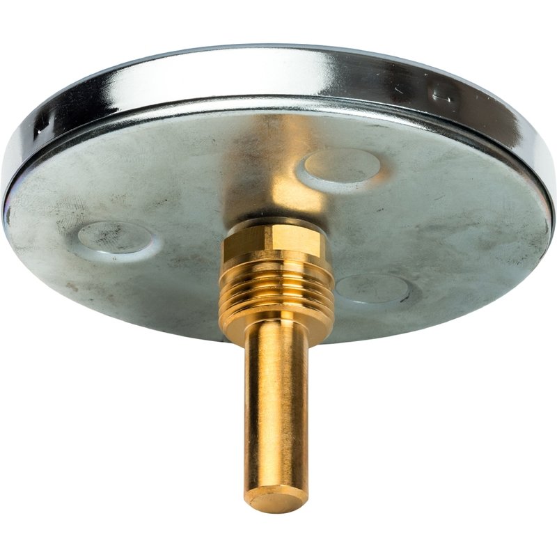 Термометр биметаллический 100 мм 120° STOUT с погружной гильзой 50 мм SIM0001105015 - Вид №1