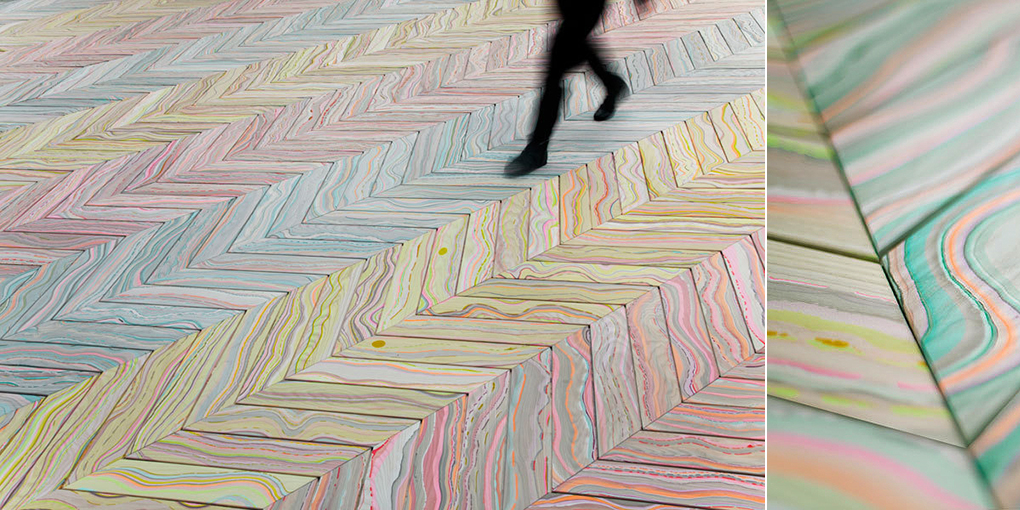 Паркетная доска Refraction # 2 Snedker Studio Marbelous Wood Refraction 2 REFRACTION2 - Вид №2