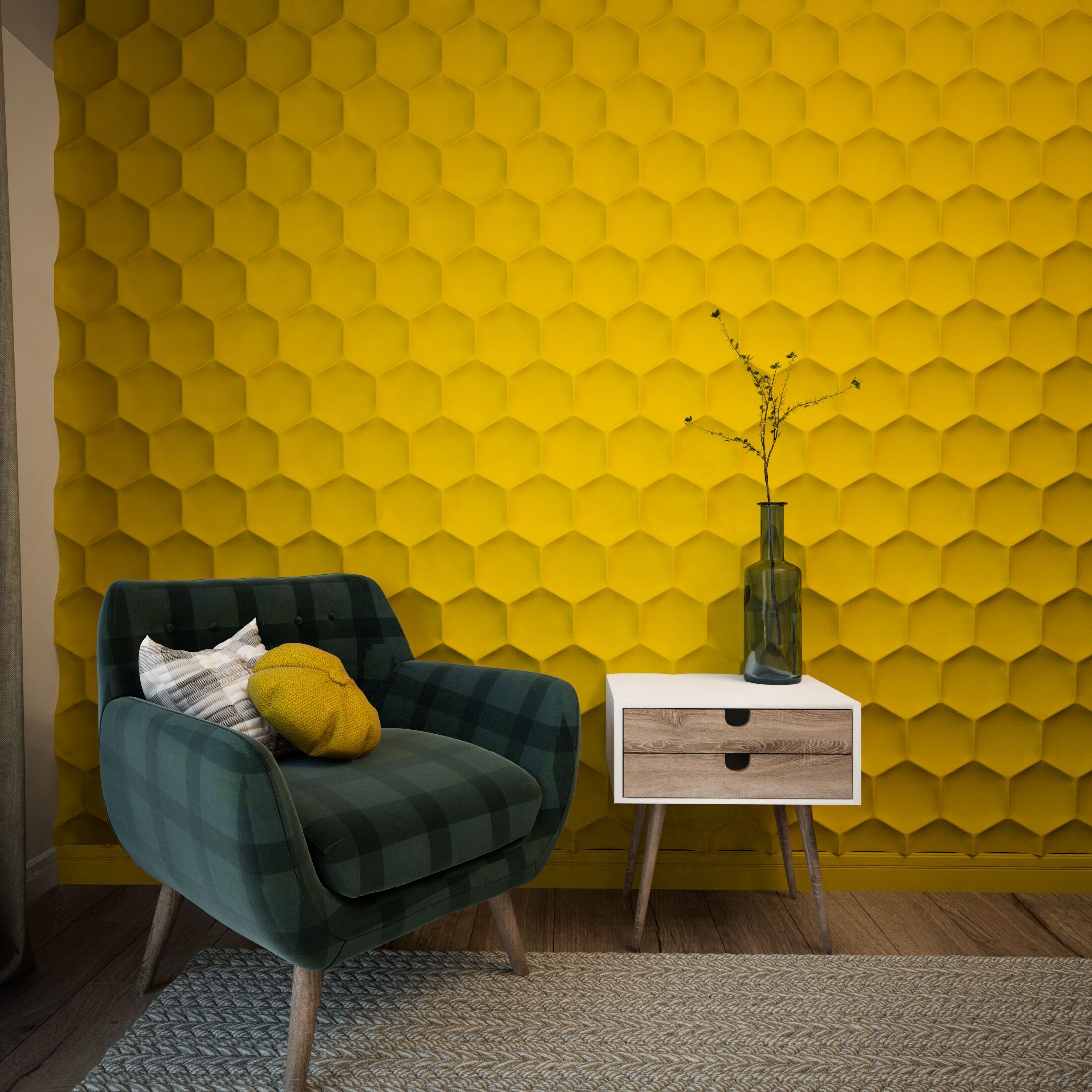 Трехмерное гипсовое покрытие WallDeco M-Modern ARCH-00151906 - Вид №3