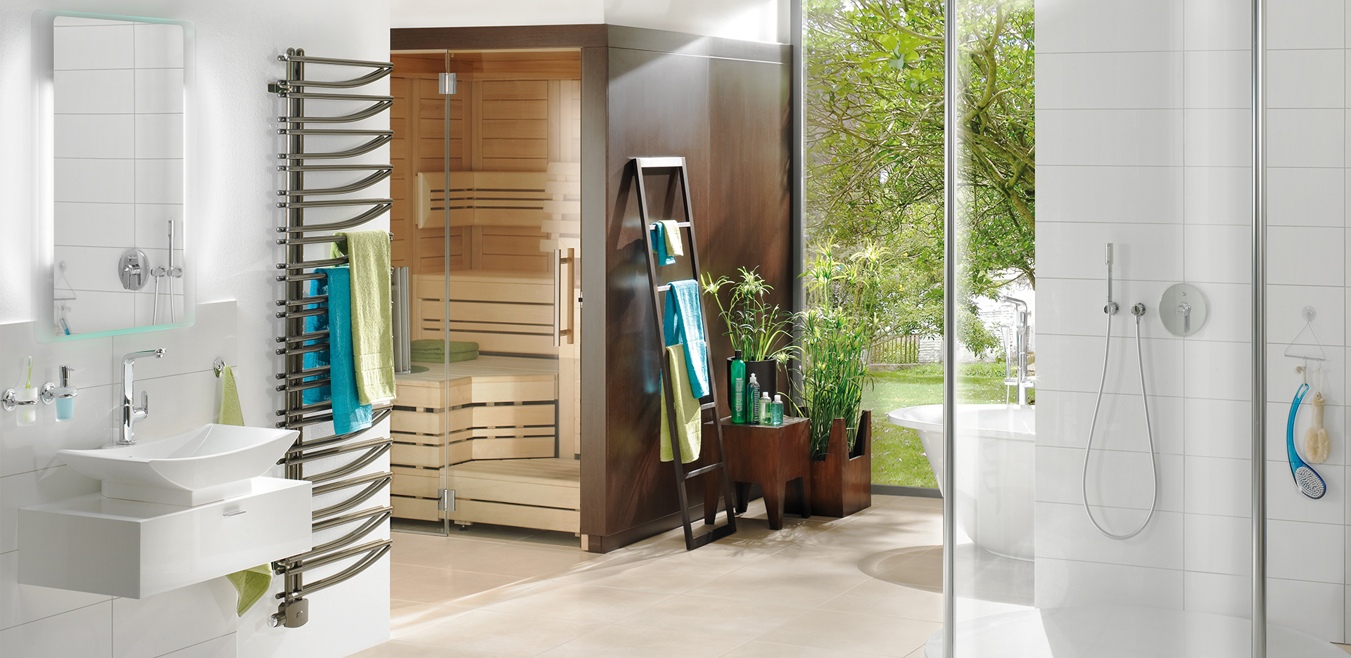 Bemm Трубный полотенцесушитель Органический;индивидуальный Сальса 2 + LED sun-id-1224969 - Вид №1