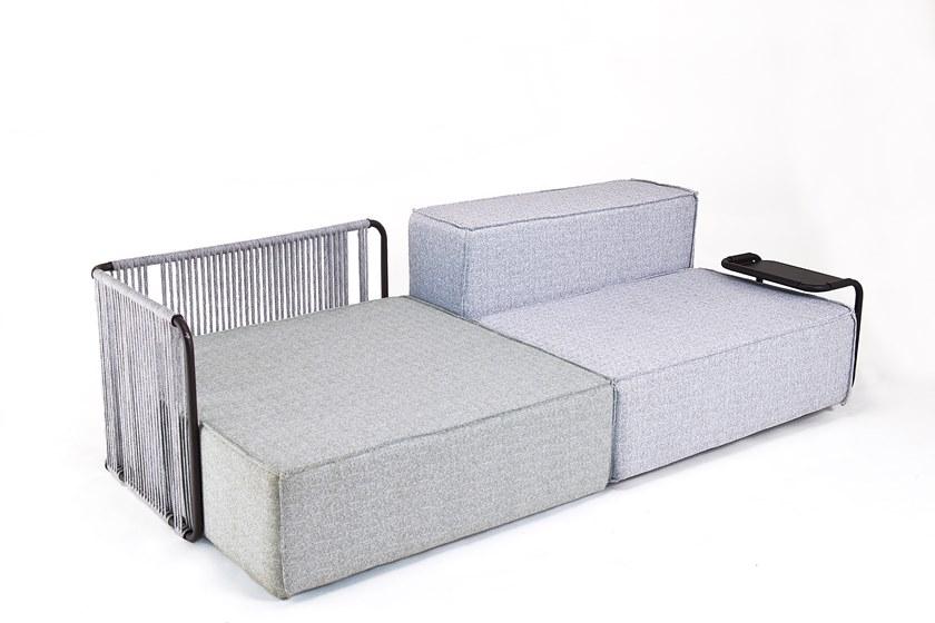 Unopiù Модульный садовый диван со съемным чехлом из ткани sun-id-1418643 - Вид №1