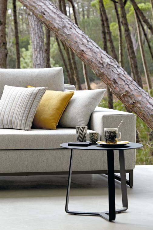 MNST412 Диван фиксированный lotus smokey 234 Manutti Zendo - Вид №1
