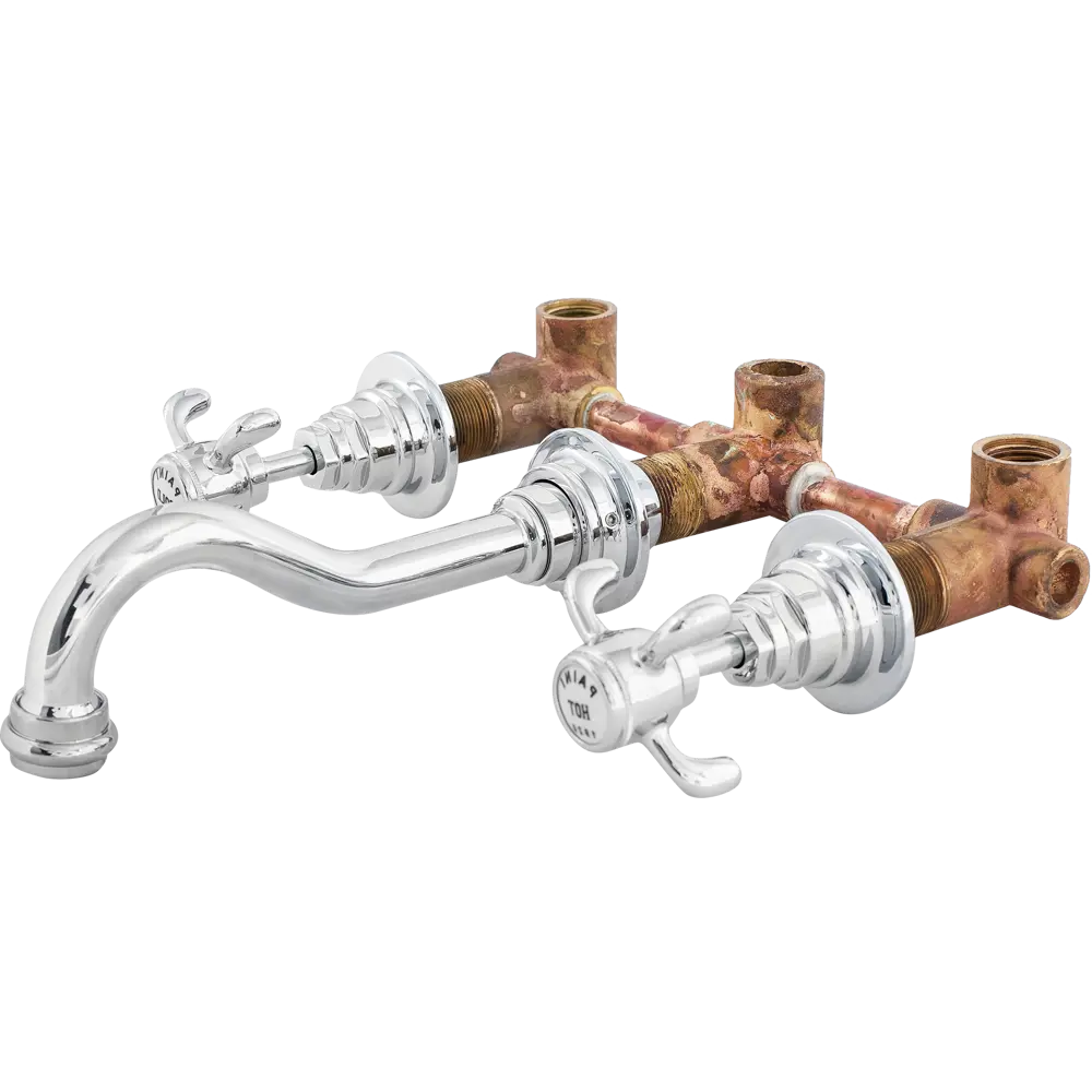 Смеситель Paini Ornellaia для раковины встраиваемый хром 81972983 STLM-0016209