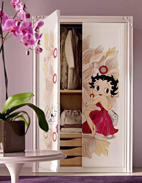 CorteZari Шкаф из лакированной березы Incanto 503 - Вид №2