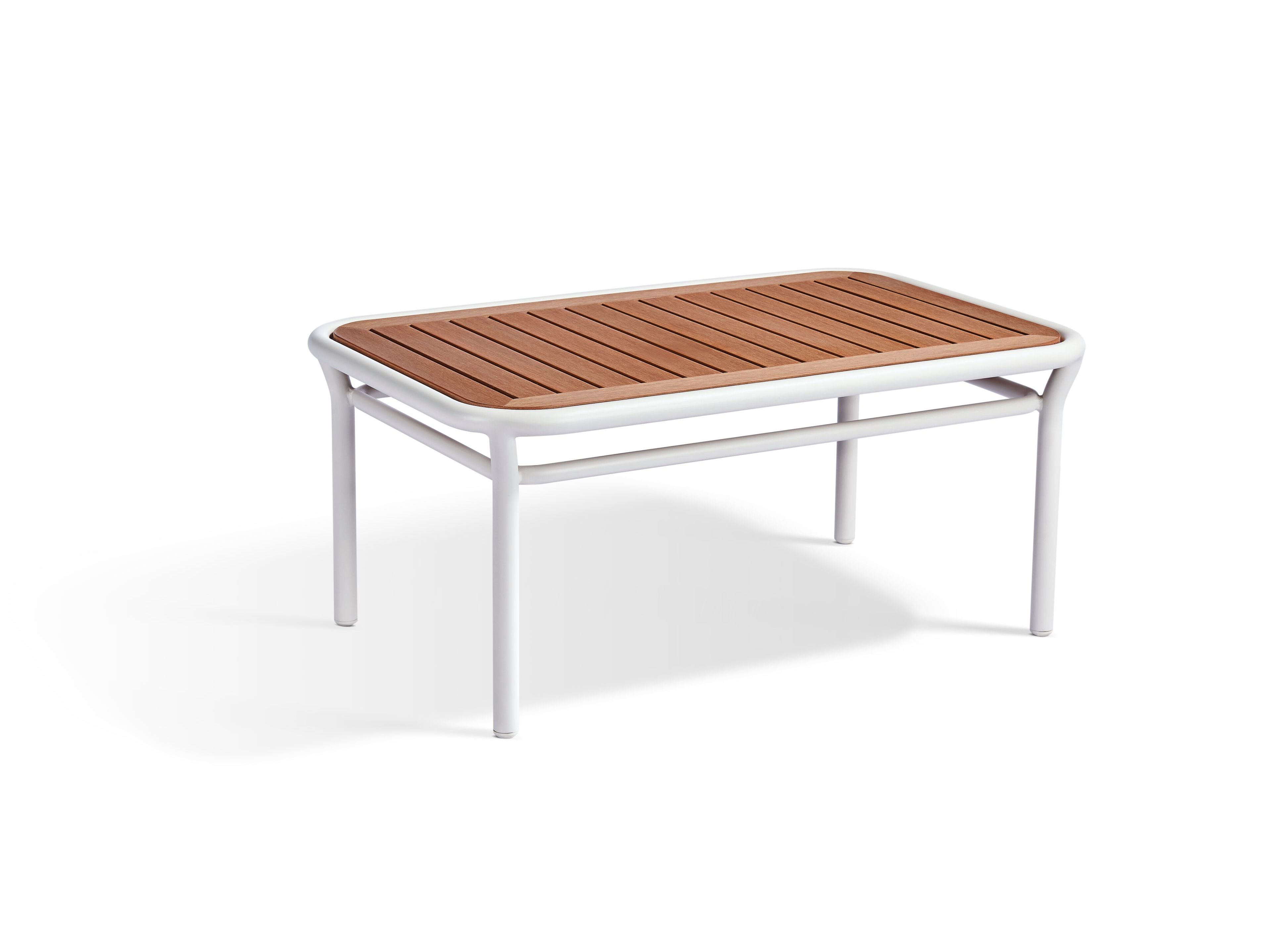 Прямоугольный садовый журнальный столик с верхним композитным деревом VINEKO Nine Degrees ARCH-00114203 - Вид №1