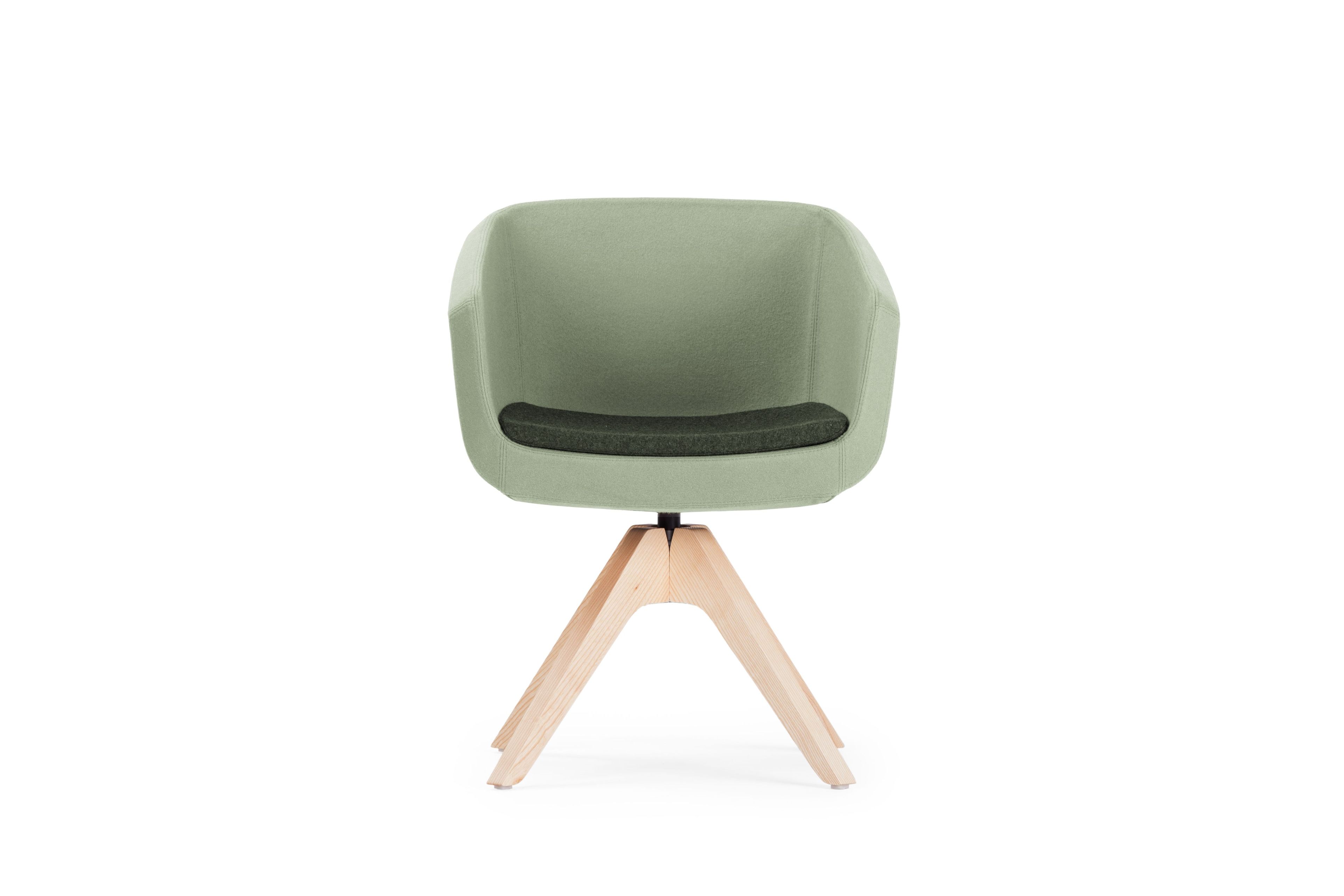 Мягкое вращающееся кресло с подлокотниками True Design Arca ARCH-00113692 - Вид №1