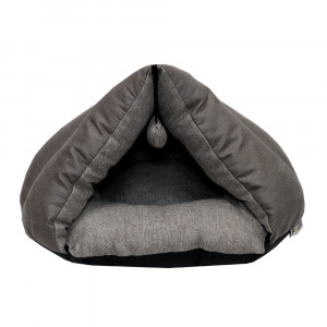 ПР0056996 Домик для животных Colour 59х57х35см серый Foxie