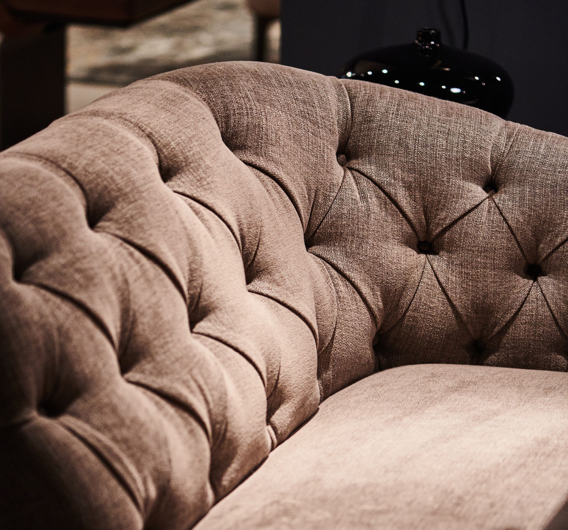 3-местный тканевый диван capitonné Borzalino New Kap ARCH-00071257 - Вид №3