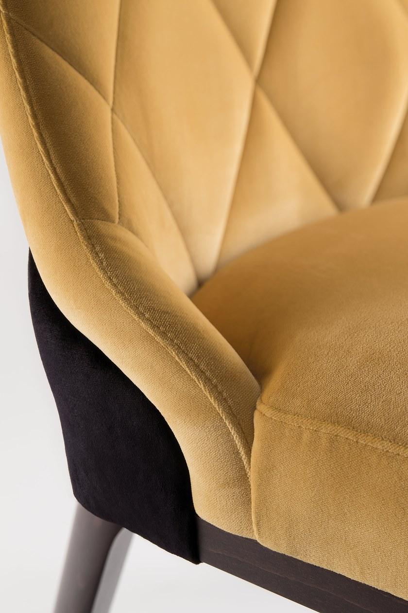 Tirolo Кресло из мягкой ткани с подлокотниками и высокой спинкой Gill 070 pl - Вид №4