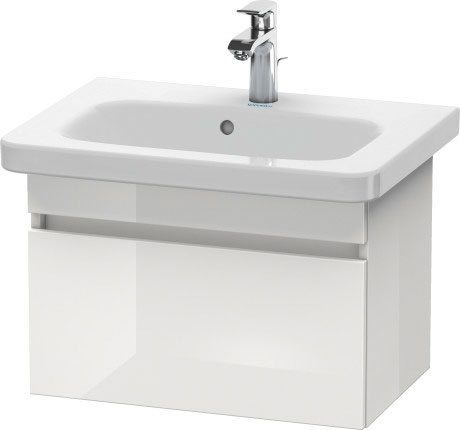 DS637905151 Тумбочка подвесная компакт DuraStyle #DS6379 580 x 368 мм Сосна коричневая, декор Duravit - Вид №1
