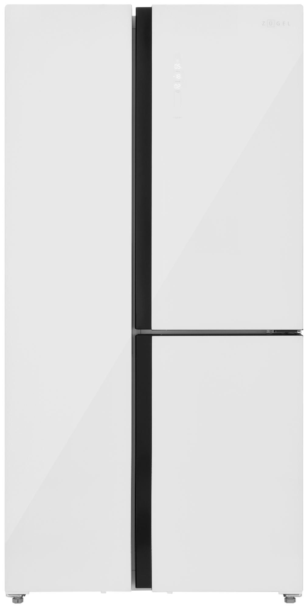 9185194 Холодильник Side by Side   ZUGEL ZRTD459GW белый STDN-0150027