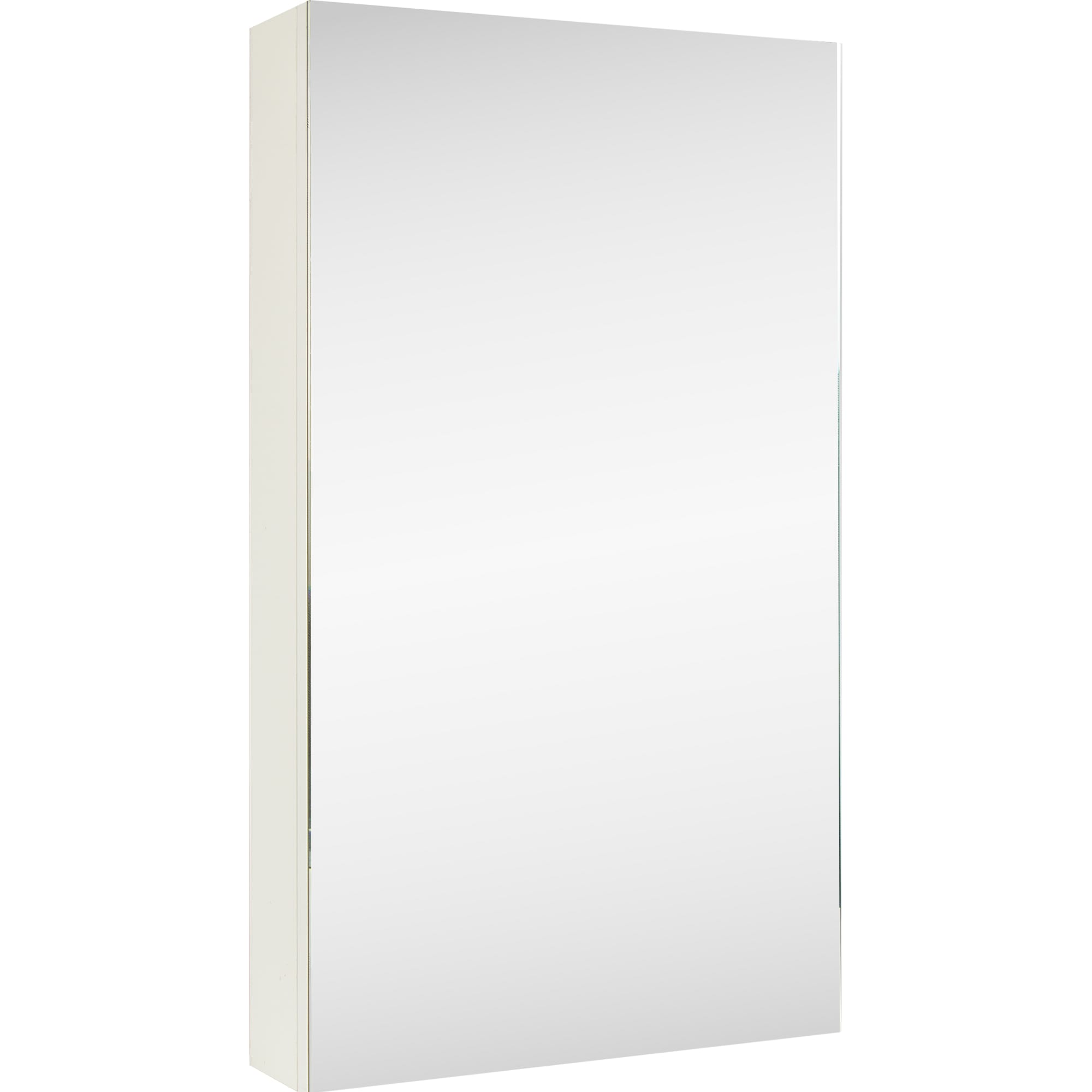 17713488 Шкаф зеркальный 40 см цвет белый Santreyd  - Вид №1