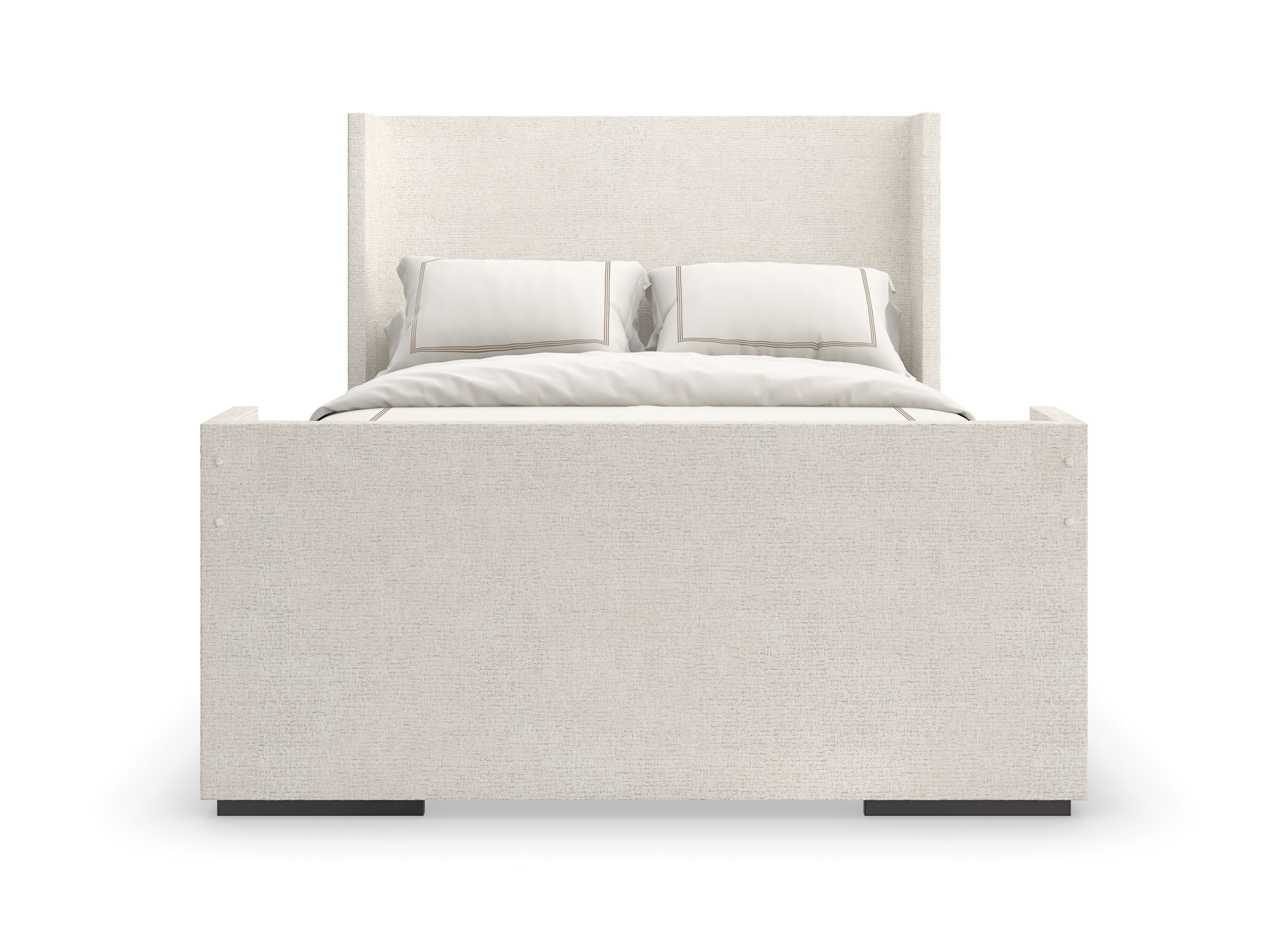 Двуспальная кровать размера "queen-size" из ткани Caracole SHELTER ME ARCH-00023906 - Вид №1