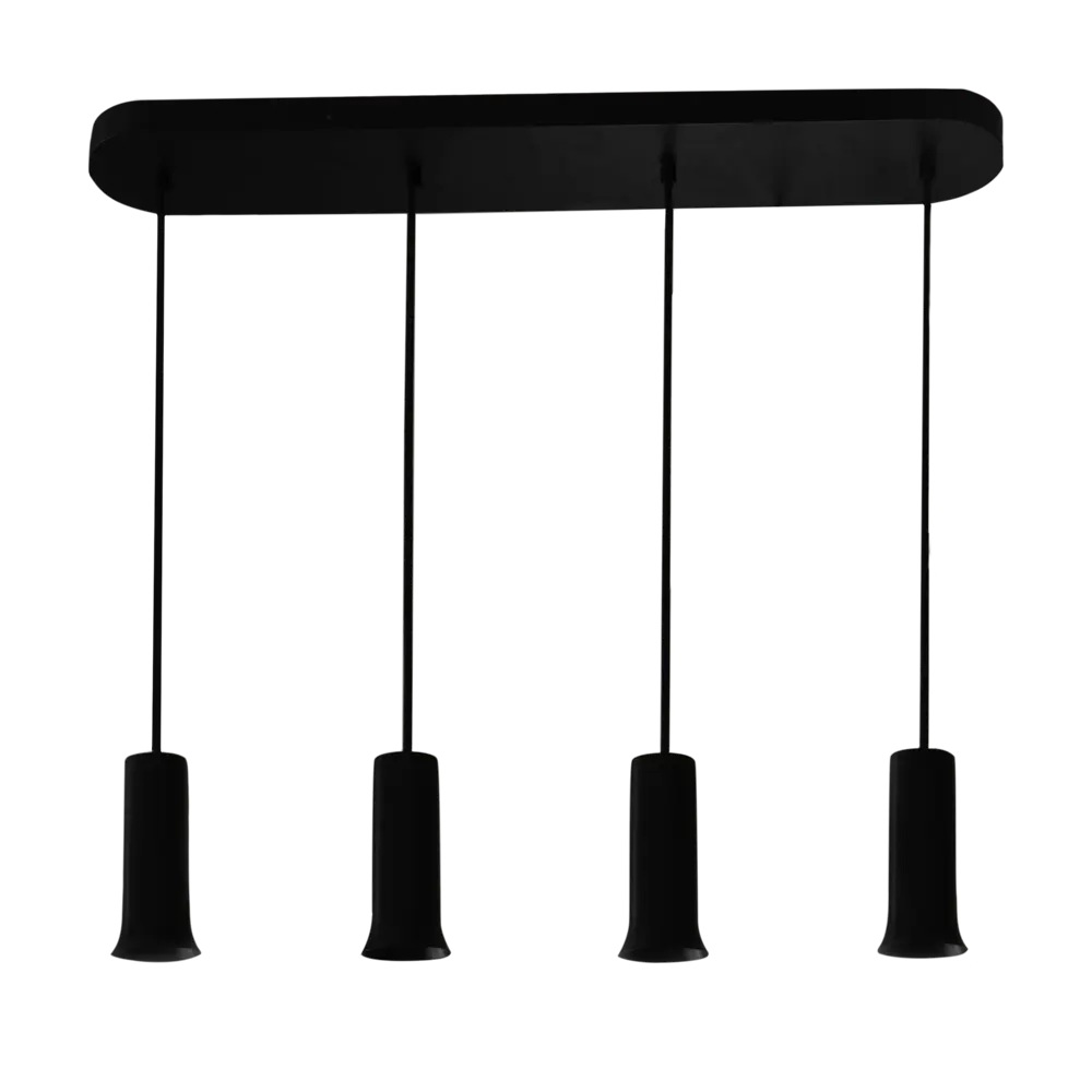 INSPIRE Hoki - подвесная люстра с 4 плафонами в стиле лофт 83054643 STLM-0038841 - Вид №1