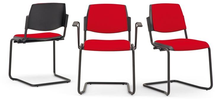 Diemmebi Санный стул с обивкой из ткани Volée sun-id-1421729 - Вид №1