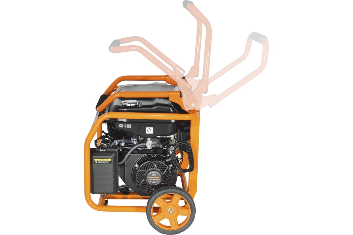 Электрогенератор   бензиновый Carver PPG-3600АM 9100265 STDN-0132753 - Вид №3