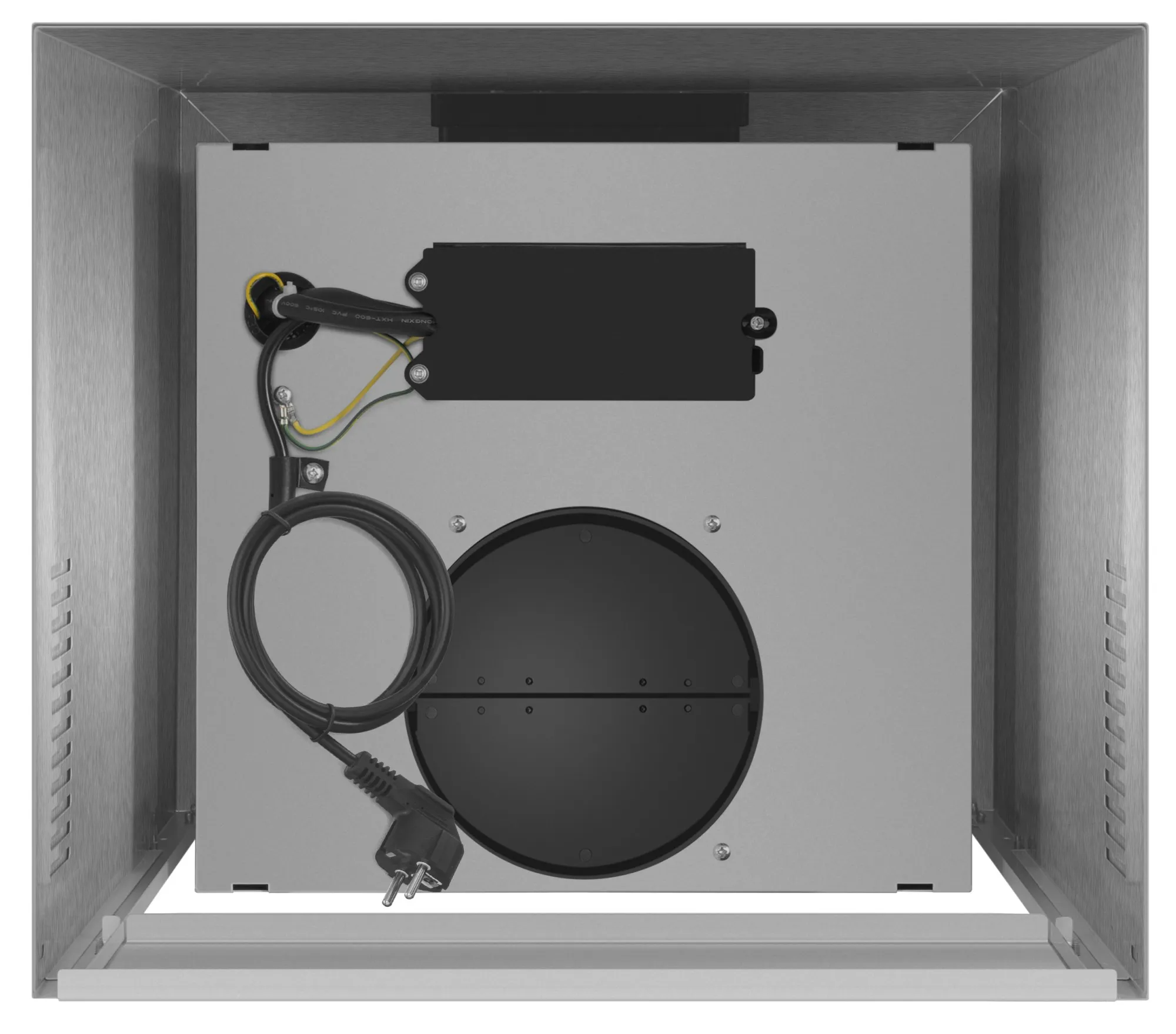 9270615 Вытяжка пристенная Meferi ROOMBOX40IX COMFORT серебристый STDN-0077095 - Вид №7