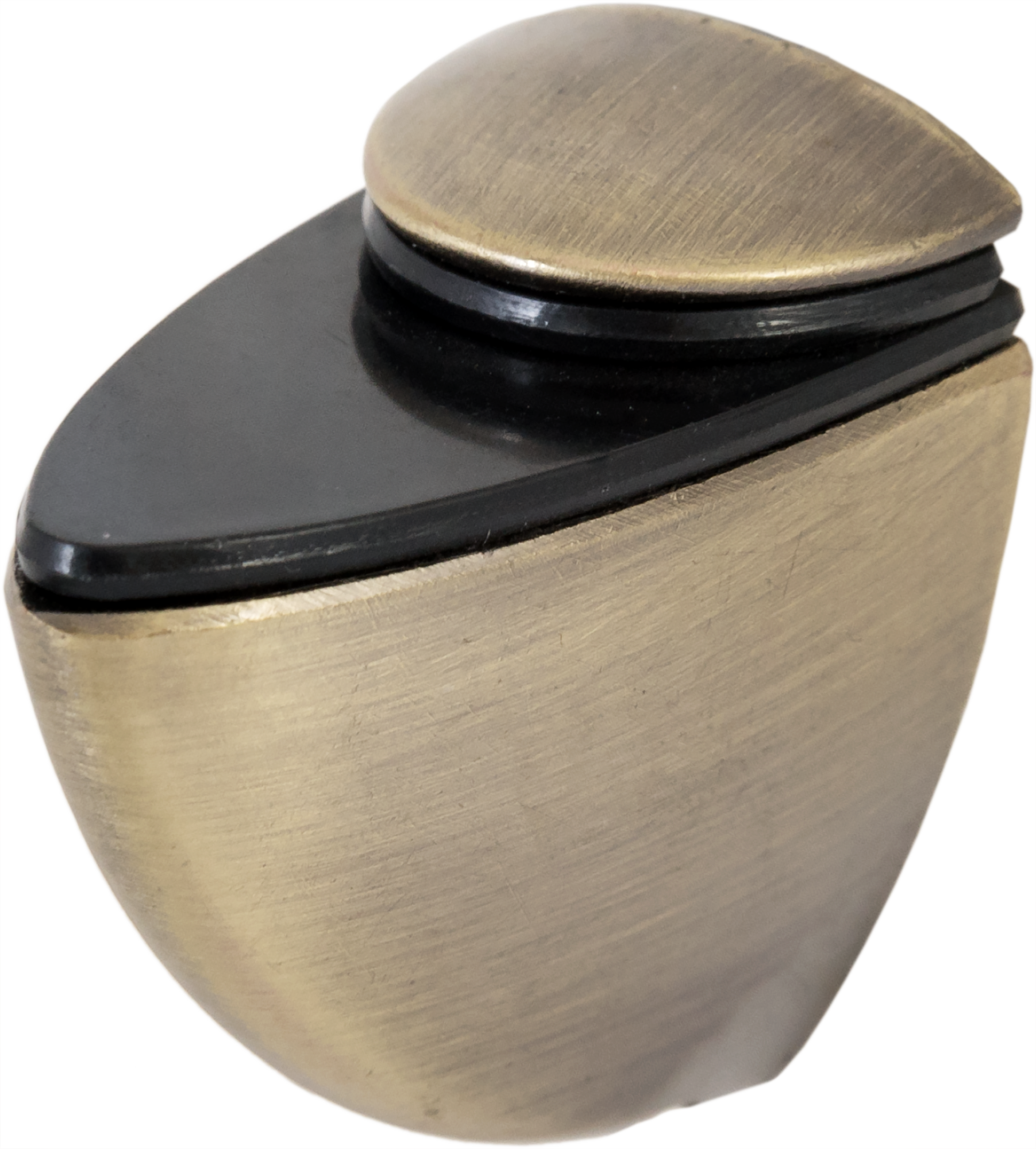 Полкодержатель Jet Пеликан для стеклянных полок в стиле брашированная бронза 89124184