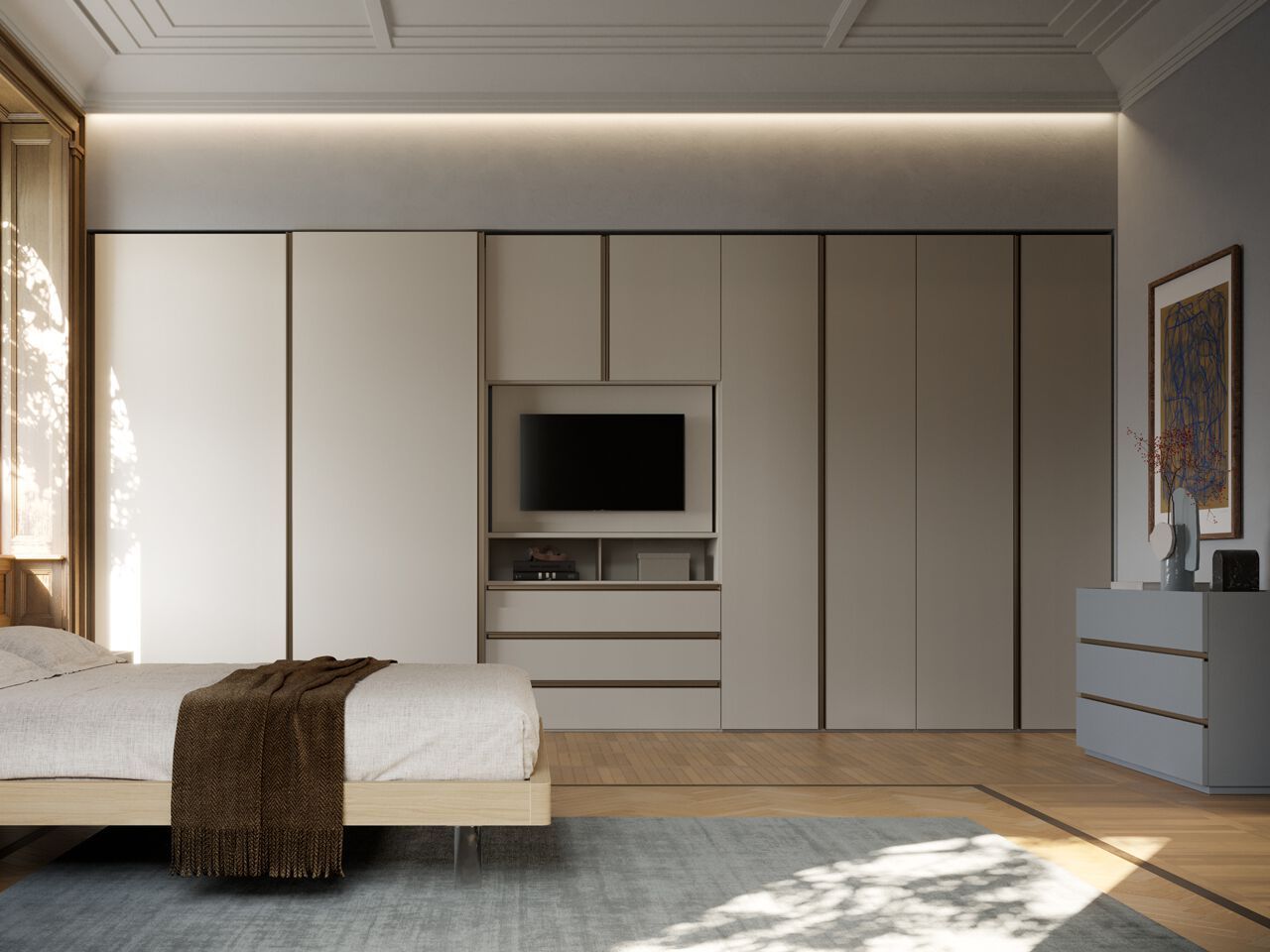 Деревянный секционный шкаф Santalucia Mobili Ego ARCH-00050219 - Вид №2