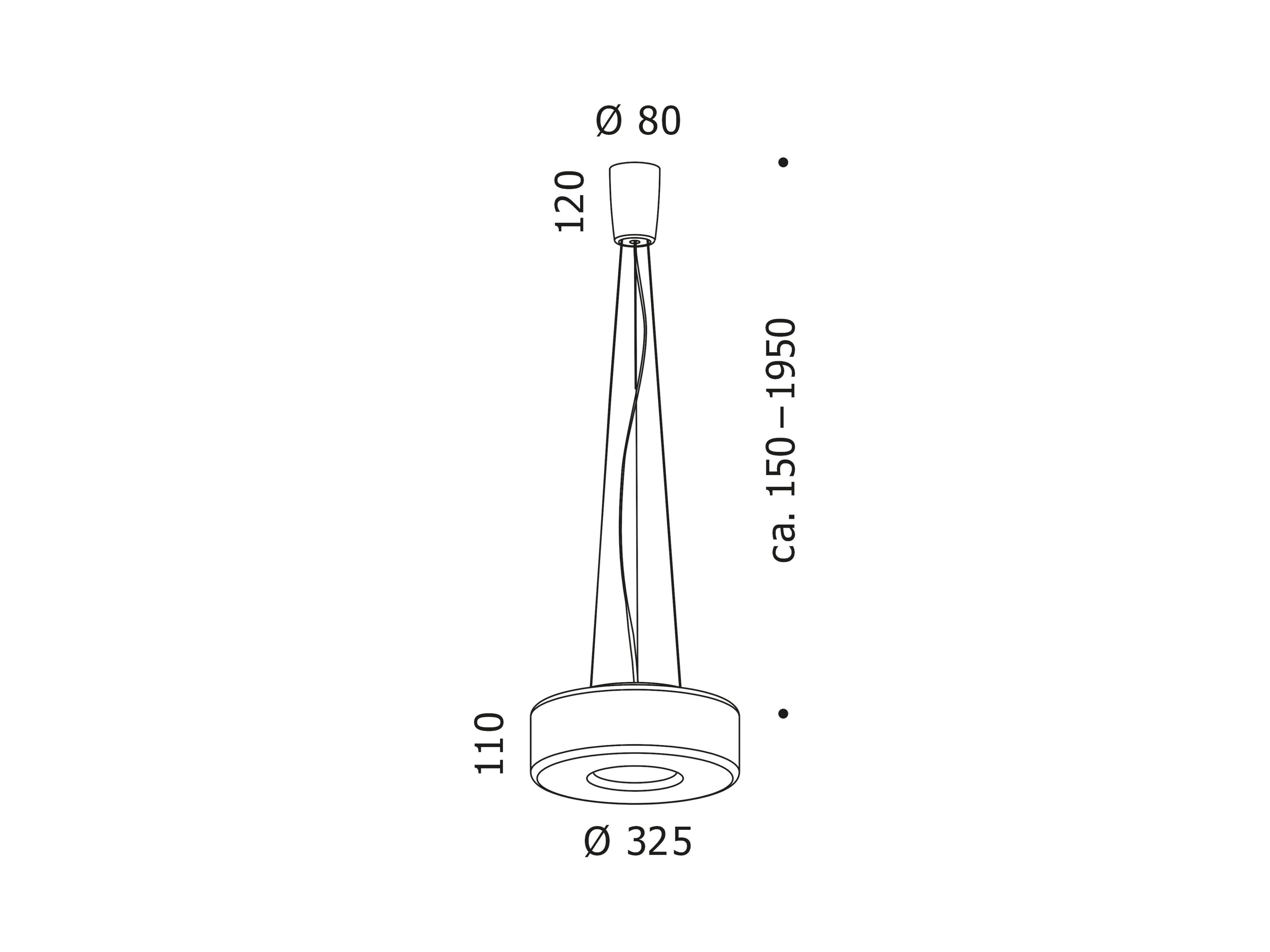 Стеклянный светодиодный подвесной светильник serien.lighting керлинг ARCH-00059878 - Вид №10
