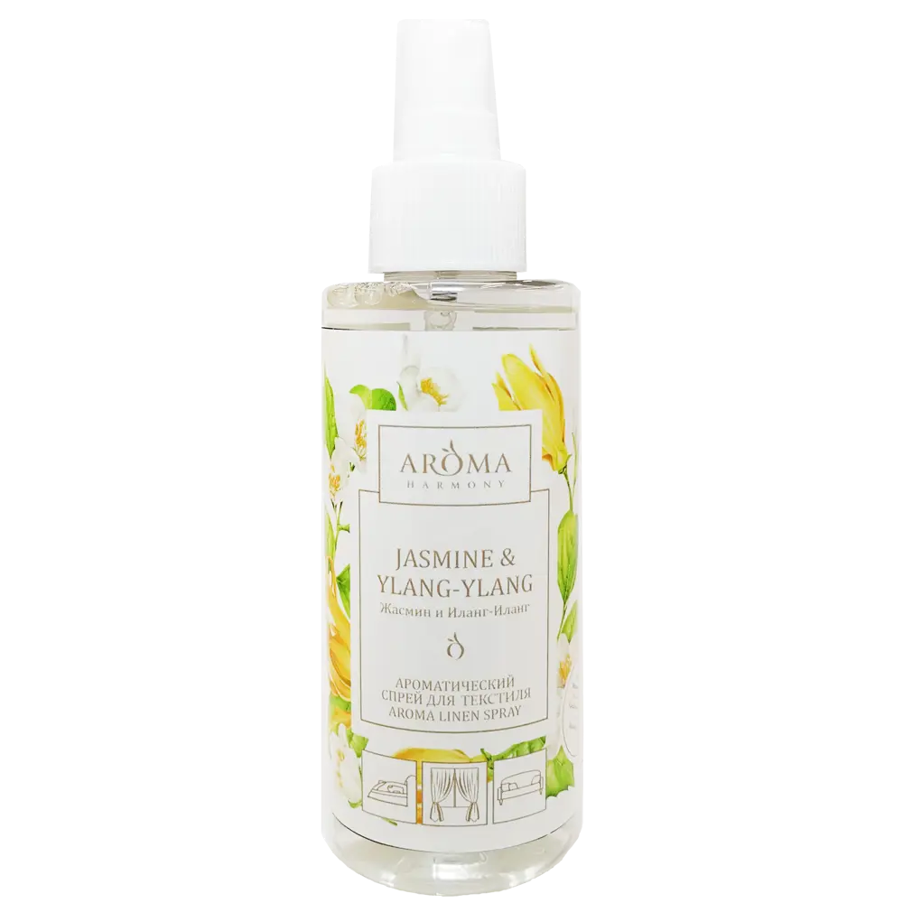 Спрей ароматический для текстиля Жасмин и Иланг 150 мл 82888464 STLM-2157507 AROMA HARMONY 