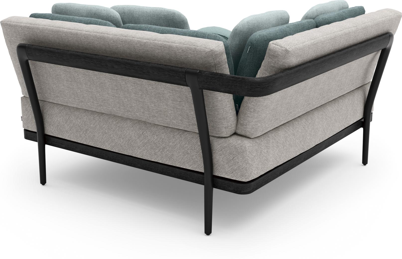 MNST275 Угловой teak nero черный Manutti Flex - Вид №1