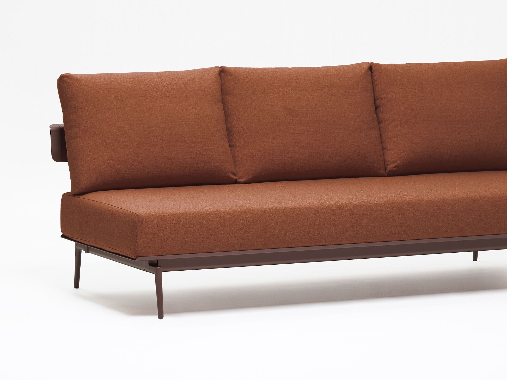 3-местный тканевый садовый диван без подлокотников FAST Aikana ARCH-00045012 - Вид №1